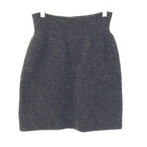 CHLOE designer ribbed knit skirt
